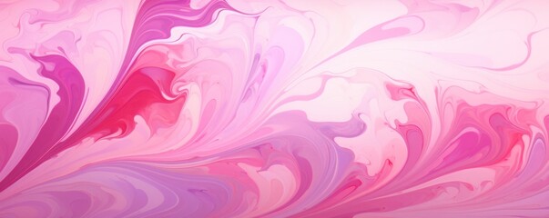 Fototapeta na wymiar Pastel ruby seamless marble pattern with psychedelic swirls 
