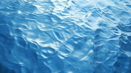 Blue water swimming pool background. 3D rendering,  3d rendering water caustics. Texture of the...