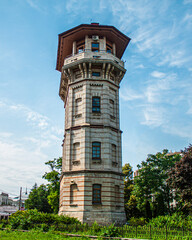 Fototapeta na wymiar Water Tower in Chisinau