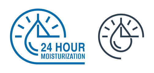 24 hour moisturization in bold line