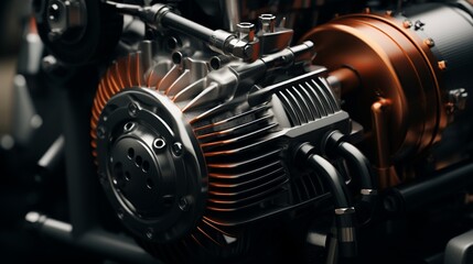 engine of a car