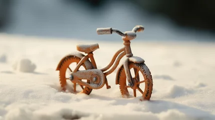 Rolgordijnen old bike © Wallpaper