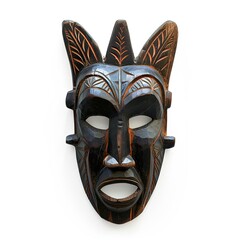 Tribal Mask Isolated