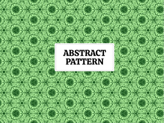 pattern tile fabric vector abstract modern green