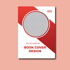 creative book cover design template for marketing promotion.A4 flyer, leaflet, banner, business card and free illustration	