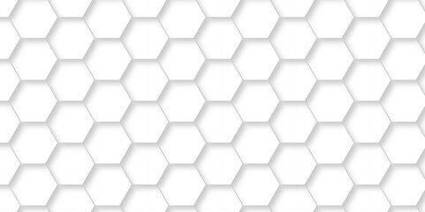 	
Abstract 3d background. Abstract white background with hexagons. Abstract hexagon polygonal pattern background vector. seamless bright white abstract honeycomb background. - obrazy, fototapety, plakaty