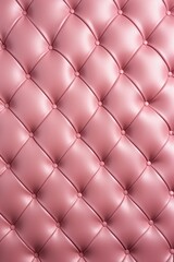 Seamless light pastel crimson diamond tufted upholstery background texture