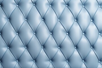 Seamless light pastel indigo diamond tufted upholstery background texture