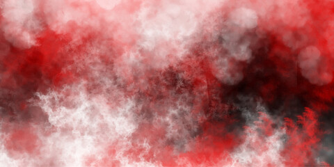 Red White realistic fog or mist. smoky illustration. gray rain cloud,soft abstracthookah on. cloudscape atmosphere brush effect. background of smoke vape canvas element,cumulus clouds. backdrop design