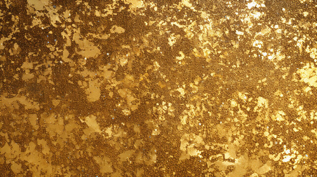 Golden Glitter textures background