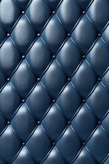 Seamless light pastel navy diamond tufted upholstery background texture