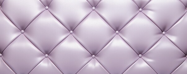 Seamless light pastel mauve diamond tufted upholstery background texture 