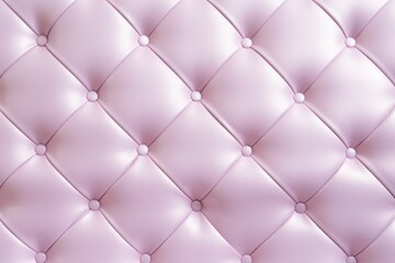 Seamless light pastel orchid diamond tufted upholstery background texture 
