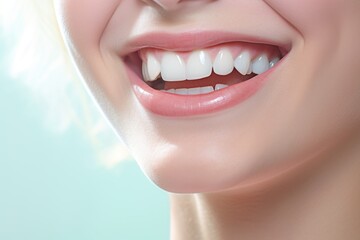 Obraz premium close up of a person with a smile