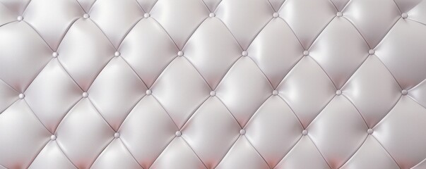 Seamless light pastel pewter diamond tufted upholstery background texture 