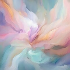 abstract background with pastel color highlights in delicate shades