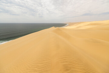 Fototapeta na wymiar Sand dunes in the Namib desert, Namibia