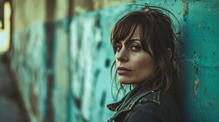Fototapeta premium Femme moderne et urbaine