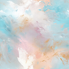 Abstract painted background in blue, purple, pink ,teal colors.Perfect for wallpapers ,print, background 