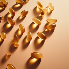 fish oil capsules yellow pills
