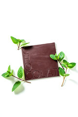 chocolate bar with the inscription 