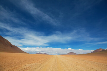 Road in Bolivia
