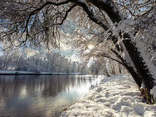 Winter in München