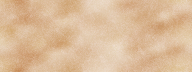 Beige shagreen seamless pattern. Wallpaper with organic stingray skin scale texture. Scattered leatherette background. Grainy pastel surface - obrazy, fototapety, plakaty