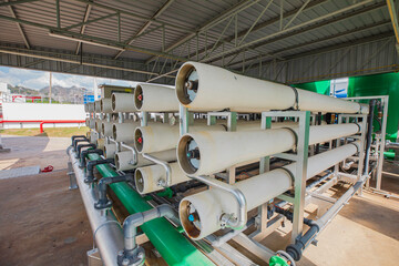 Large storage of liquid nitrogen. Transportation and delivery of dangerous goods for the needs