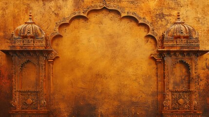 indian themed beautiful architectural background