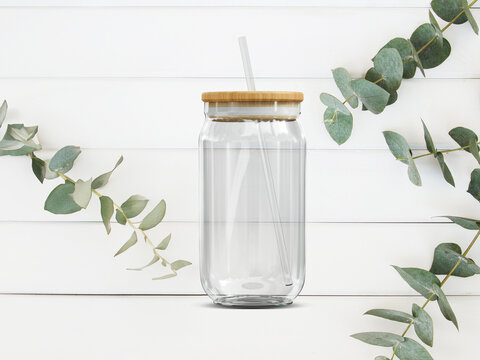 Libbey Glass Mockup Beer Can Glass Mockup Styled Stock Photo Birthday Party Glass Mockup Wedding Ice Coffee Cup Mock on minimalist backgraound