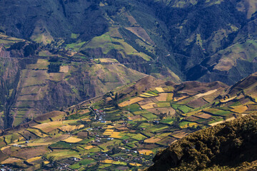 Rural landscapes in Ecuador