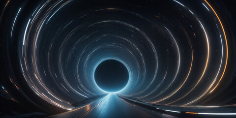 science fiction stars tunnel