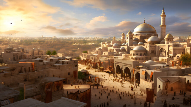 Altes Jerusalem zu zeiten von Jesus Christus