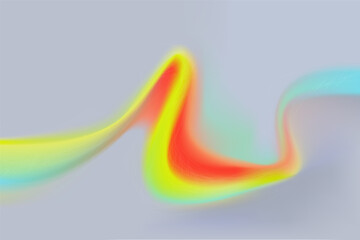 Trendy mesh background with a light neon green blurred shape. Modern wallpaper design for poster, website, billboard, cover, advertisement