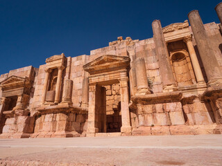 Welcome to the Jerash Archaeological Site in Jordan, an ancient city of the Roman Decapolis, a...
