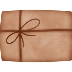 brown gift box