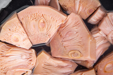 jackfruit canned fruit breadfruit fresh tasty eating cooking meal food snack on the table copy...