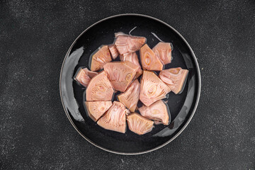 jackfruit canned fruit breadfruit fresh tasty eating cooking meal food snack on the table copy...
