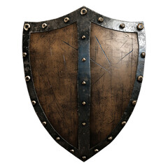 Protective shield, cut out - stock png. - obrazy, fototapety, plakaty