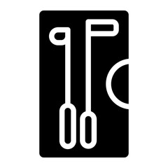  fitness glyph icon