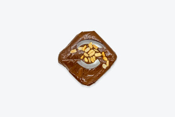 Burnt Jaggery Chaku with Peanuts and Coconut Sweet for Makar Maghe  Sankranti in Nepal