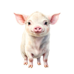 piggy isolated on a white background 