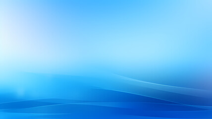 A blue gradient blurred background for wallpaper or background