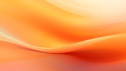 A orange blurred gradient background - obrazy, fototapety, plakaty