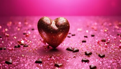 Fototapeta premium Chocolate hearts