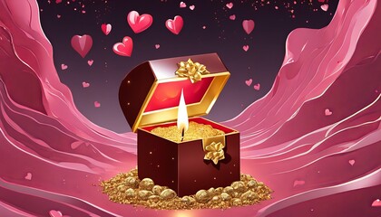 gift box with heart