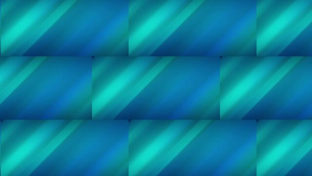 Abstract gradient color waves on looped animation flowing wavy stripes background