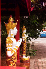 Hindu religion statues, Thailand.