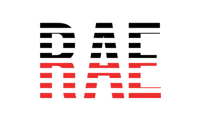 RAE three initial letter iconic line negative space minimal logo design vector template. monogram, abstract, wordmark, business, typography, minimalist, brand, company, flat, modern, unique, simple